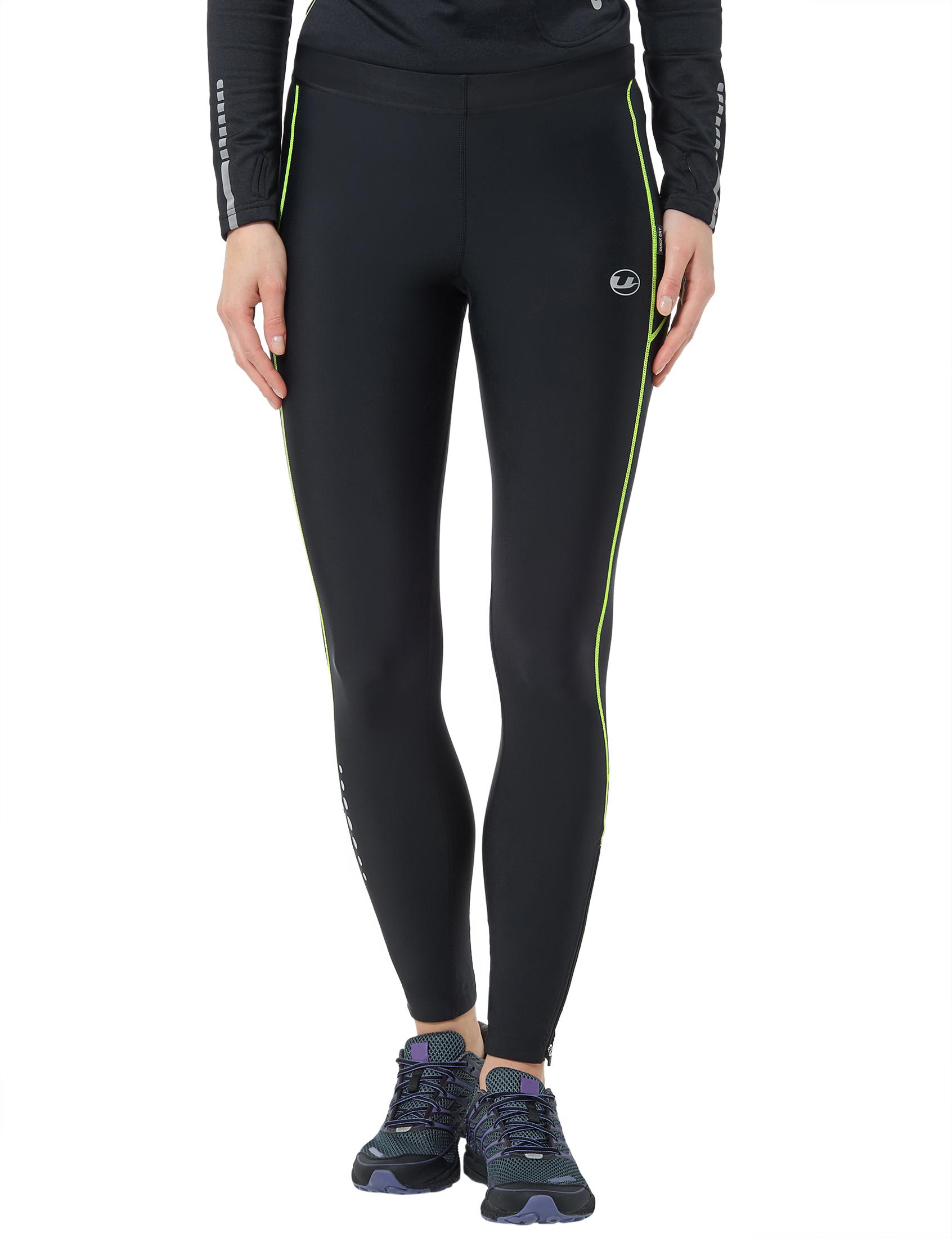 Ultrasport Women's Running Pants Long with Compression Effect & Quick