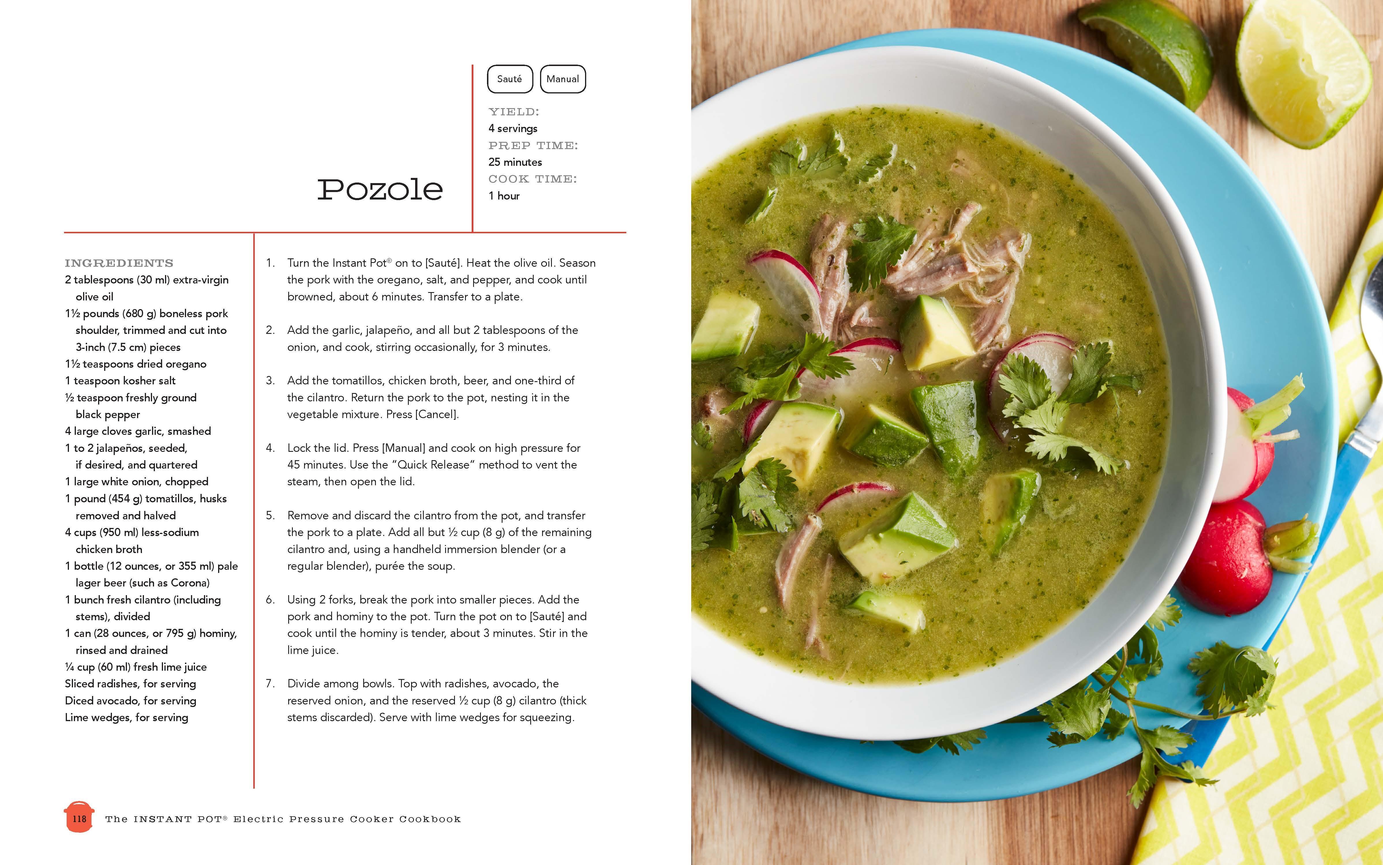 Instant Pot® Electric Pressure Cooker Cookbook (An Authorized Instant Pot® Cookbook) Quick