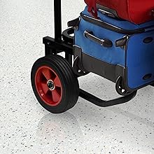 Adjustable Professional Equipment Cart - Compact 8-in-1 Folding Multi-Cart, Hand Truck/Dolly/