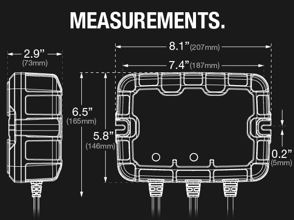 NOCO Genius GENPRO10X2, 2-Bank, 20A, Smart Marine Charger, 12V Onboard Battery Charger, Maintainer