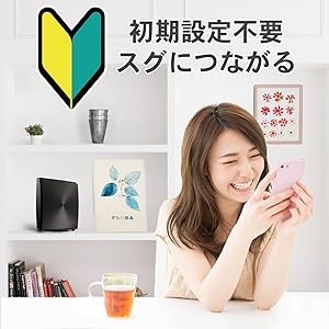 Amazon | アイ・オー・データ Wi-Fi5 無線LAN ルーター ac2000