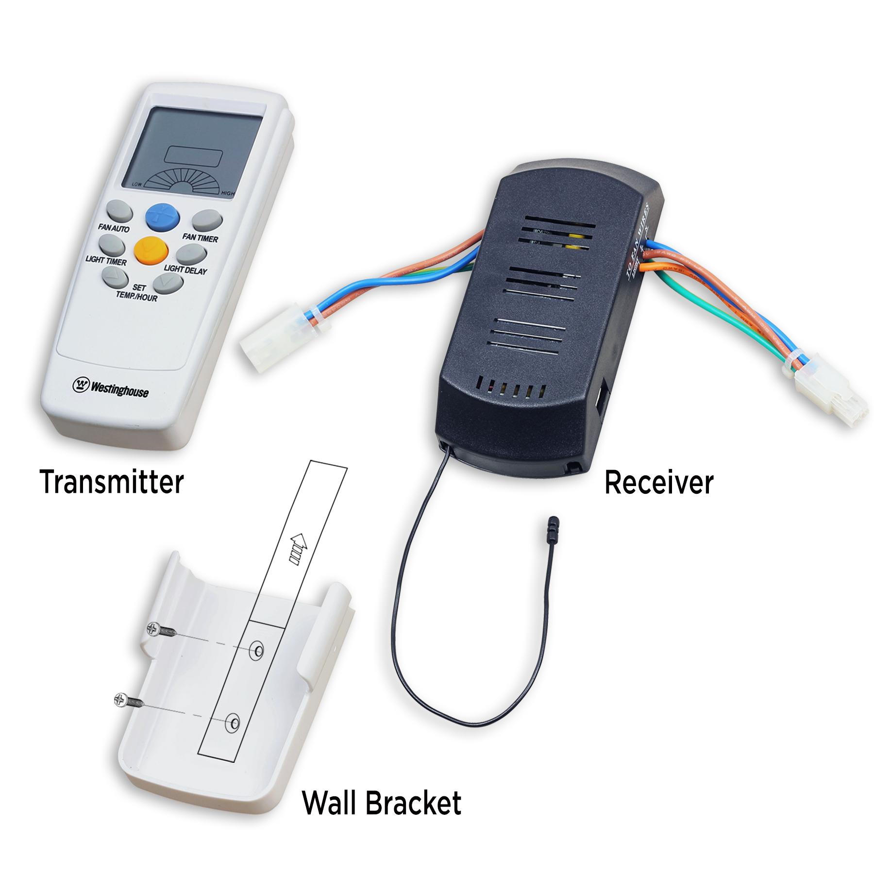 77874 Radio Frequency Thermostat Ceiling Fan and Light Remote Control
