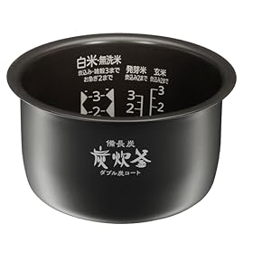 【2021年製】三菱IHジャー炊飯器　炭炊釜　NJ-SE06B-W Amazon | 三菱電機 IHジャー炊飯器 備長炭炭炊釜 3.5合炊き