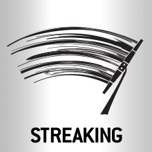 Streaking wiper blades