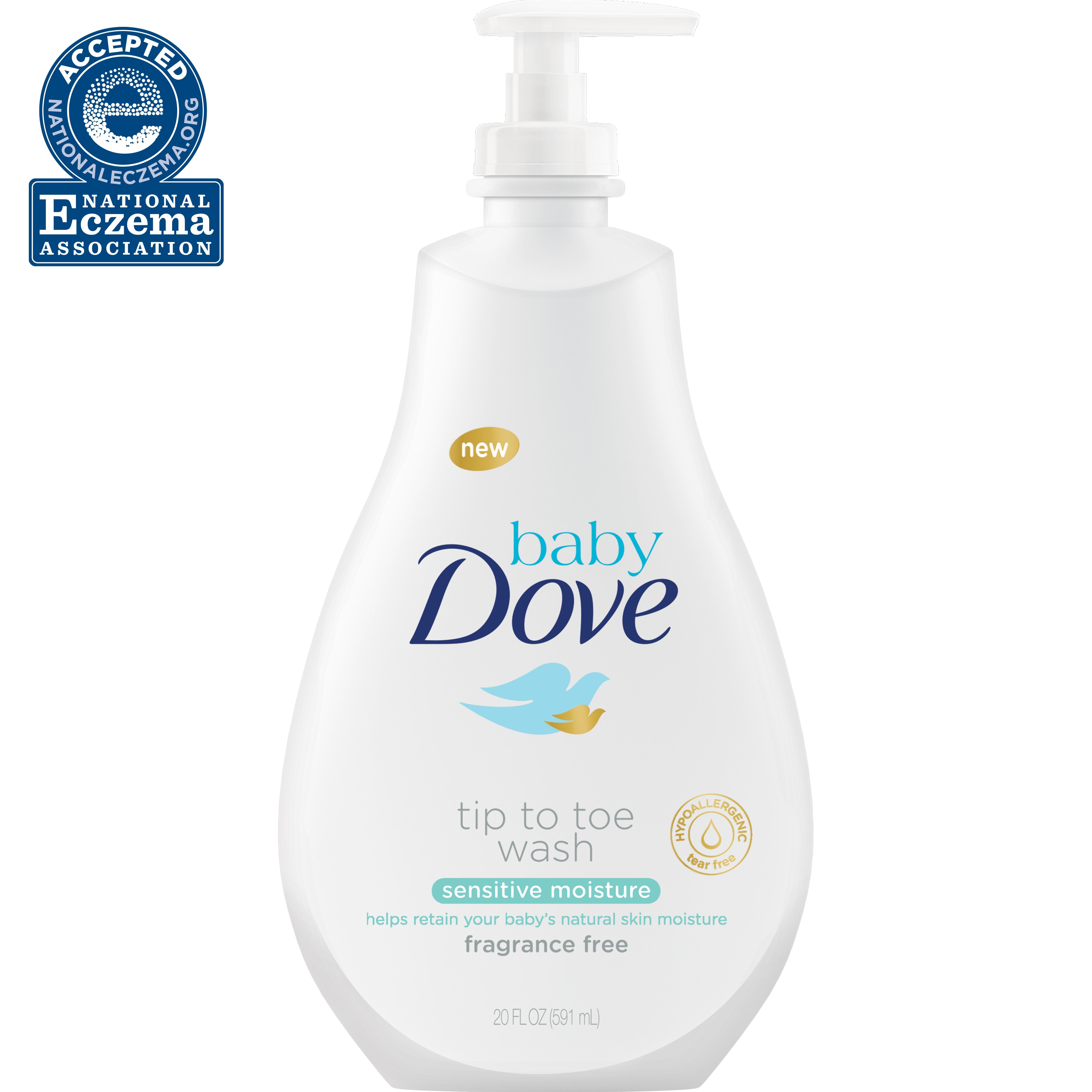 Baby Dove Wash, Sensitive Moisture, 20 oz Prime Pantry