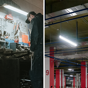 feit electric, smart shop lights, shop light, work light, garage light, lighting, commercial light