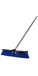 driveway broom, concrete broom, outdoor broom, pushing broom, big broom, garage broom