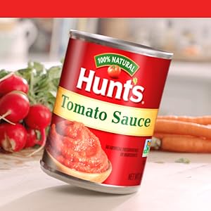 Looking for dinner ideas? Start with a Hunt's Tomato Sauce can. Save time with a meal starter sauce.