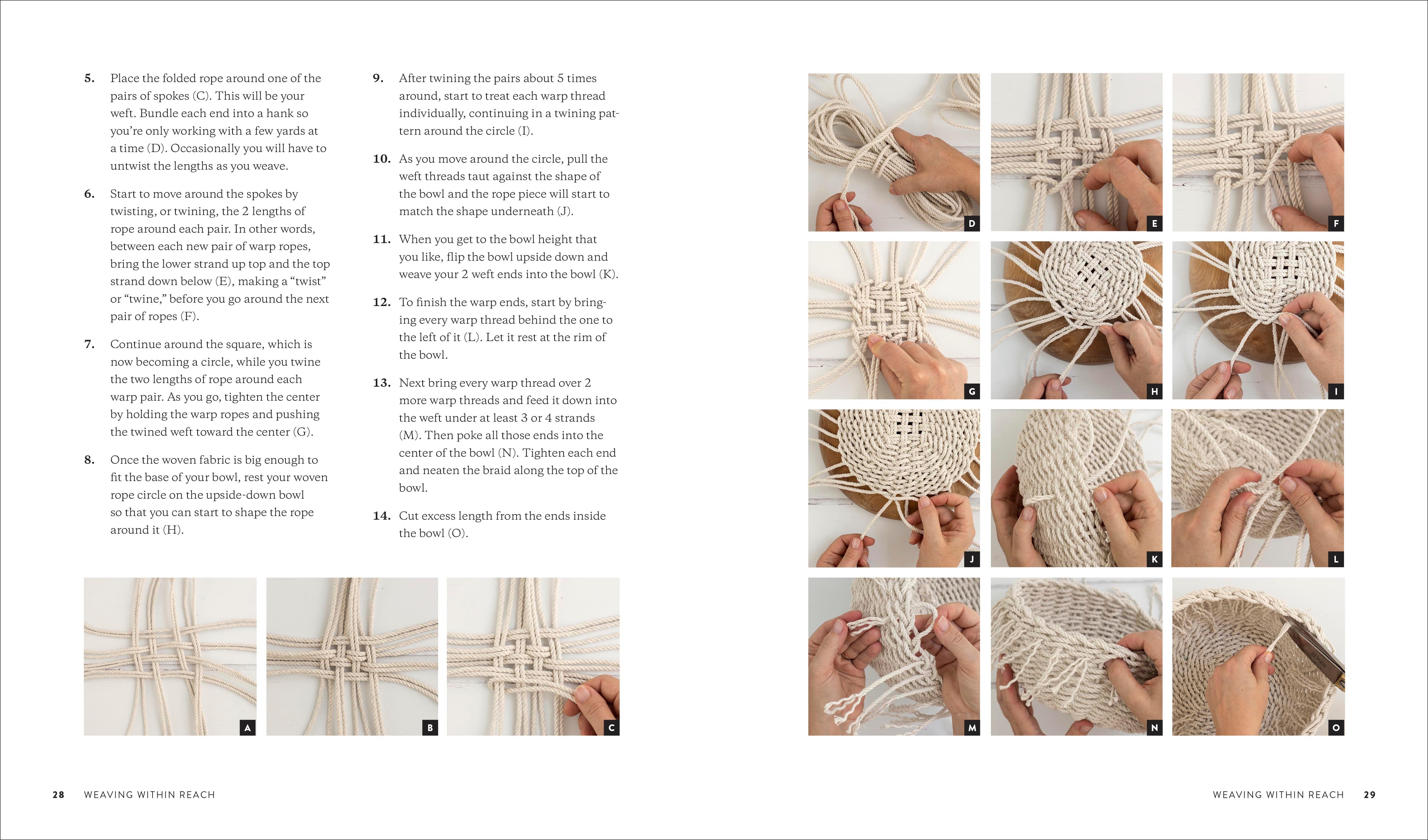 Weaving Within Reach Beautiful Woven Projects by Hand or by Loom Weil