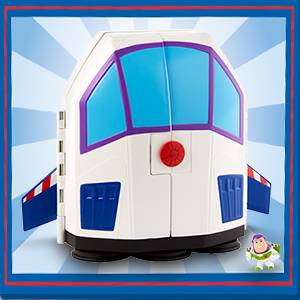 Disney•Pixar Toy Story 4 Buzz Lightyear Carnival Playset, Carry Case with Handle