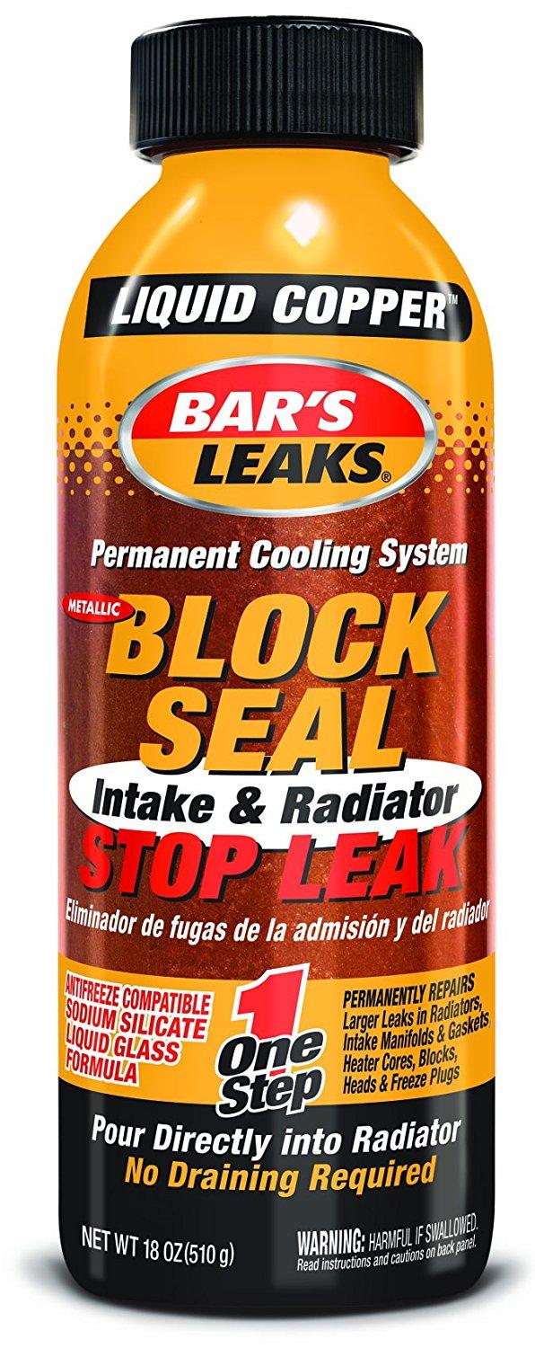 Bar's Leaks 11096PK Liquid Copper 'Block Seal' Intake and Radiator Stop Leak 18