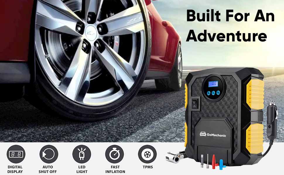 digital car tyre inflator,automatic tyre inflator,tyre inflator,air compressor for car