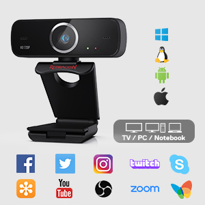 Redragon Gw600 Fobos 720p Webcam
