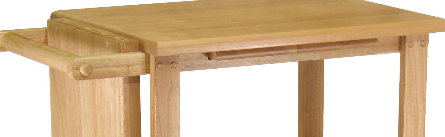 Winsome Wood Utility Cart, Natural Kitchen Islands & Carts