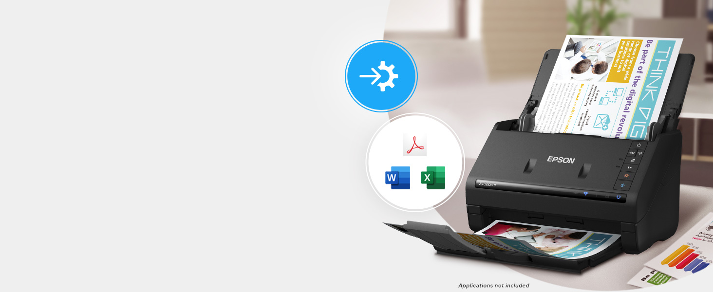 Epson Workforce ES500W II Escáner de documentos de