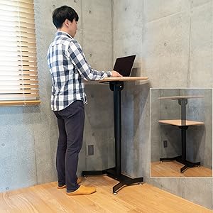 Amazon.co.jp: イトーキ スタンディングデスク 昇降式 ガス圧式