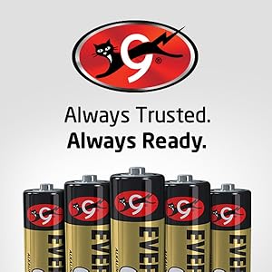 always trusted, trustworthy batteries, quality batteries, value pack batteries