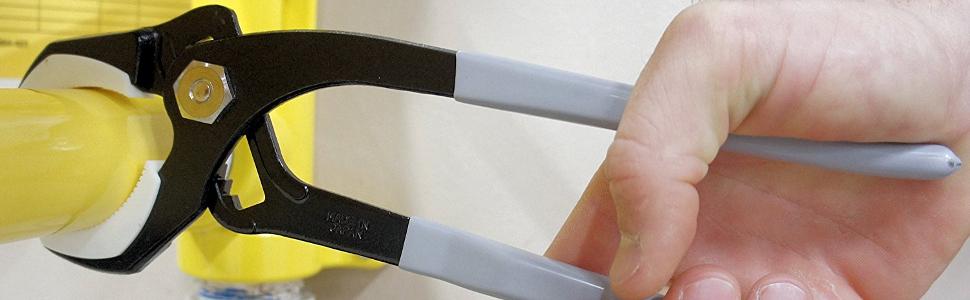 inch pliers jaw way soft pipe opening tools wide mayhew read grip