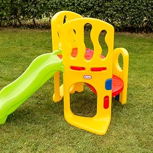 little tikes climbing frame with slide