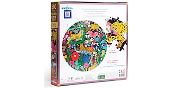 Amazon.com: eeBoo Piece & Love: Jaguars & Butterflies - 500
