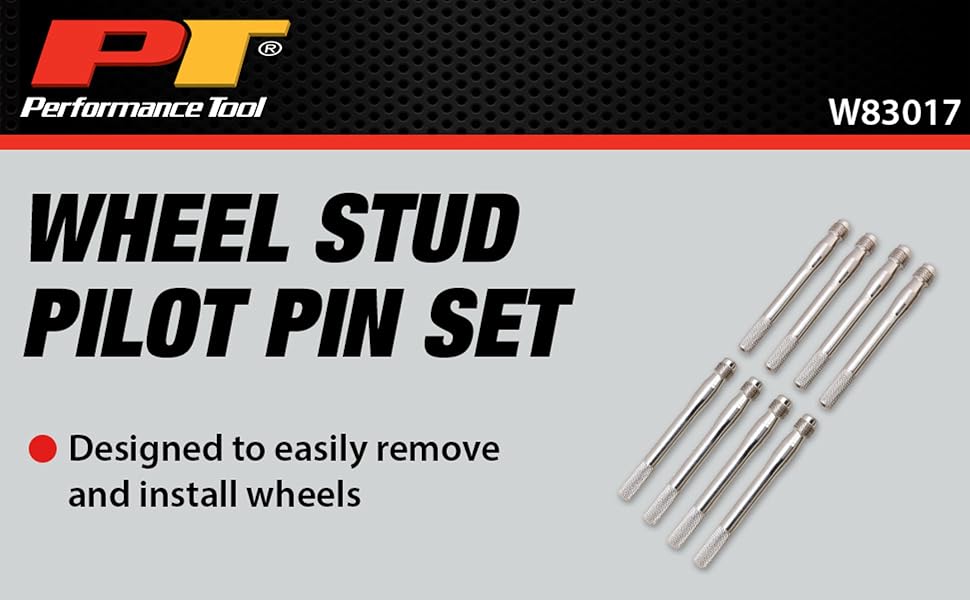 Performance Tool W83017 12mm & 14mm Wheel Stud Pilot Pin