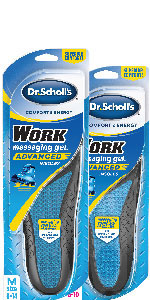 Dr. Scholl's Massaging Gel Advanced Work Insoles