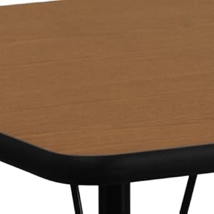 Amazon.com: Flash Furniture Wren 24''W x 48''L Rectangular
