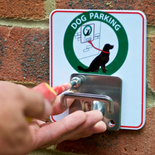 dog parking hook, dog lead