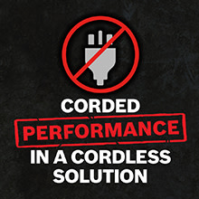 BOSCH GWS18V-13PB14 PROFACTOR™ 18V 5 – 6 In. Angle Grinder with Paddle Switch with (1) CORE18V® 8 Ah High Power Battery image