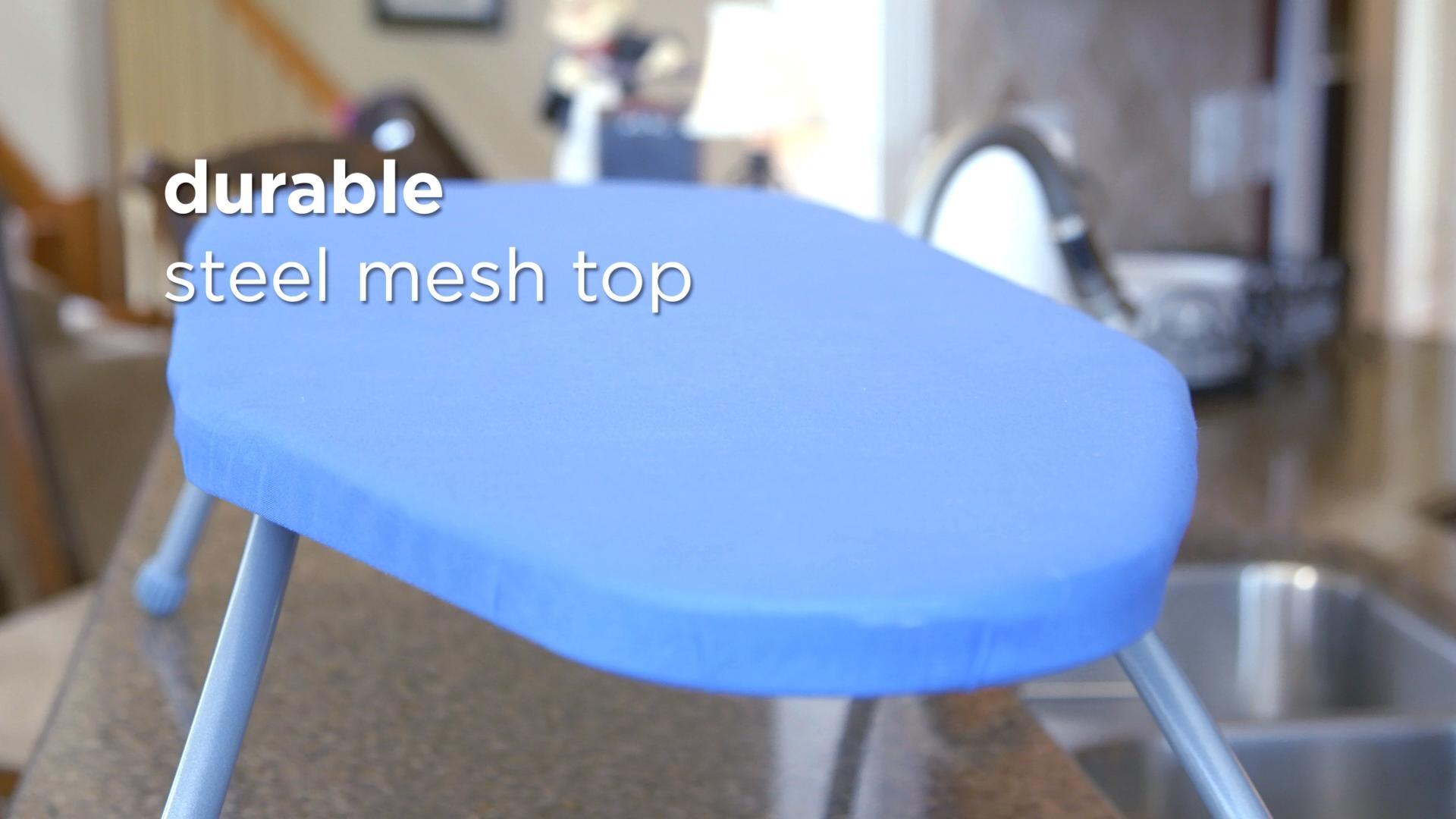 Homz Premium Steel Large Countertop Ironing Board, Anywhere