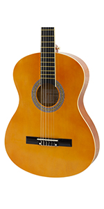 World Rhythm Guitarra clásica 4/4 - Guitarra española natural ...