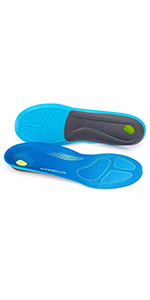 powerstep slimtech anti-odor superfeet premium height gel memory foam compression easyfeet cushion