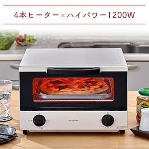 Amazon.co.jp: アイリスオーヤマ トースター オーブントースター
