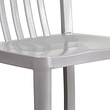 Seat, contoured seat