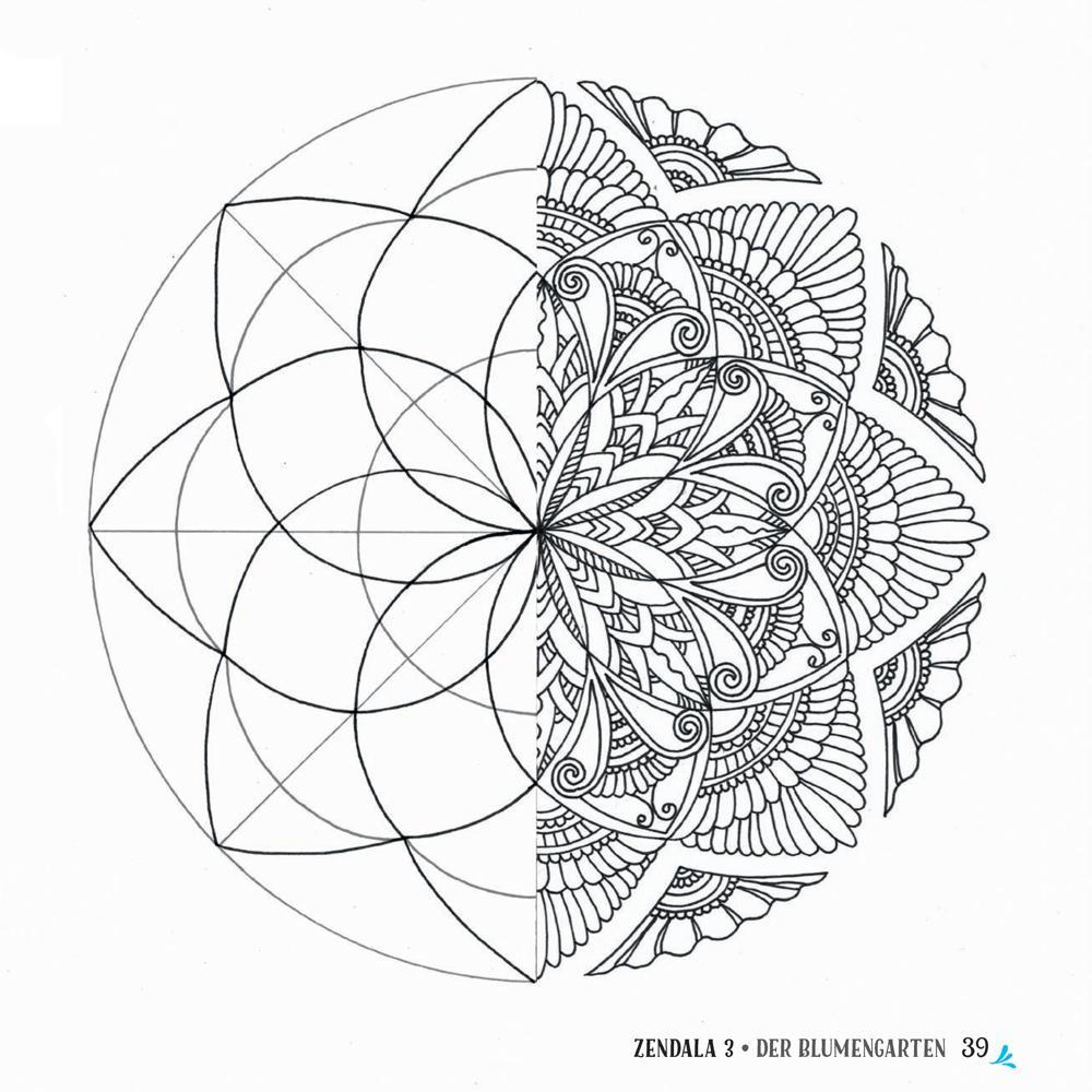 Mandalas selber zeichnen: Zendalas für Einsteiger: Amazon.de: Mia