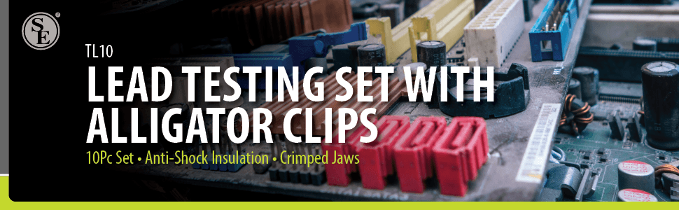 Lead Testing Set With Alligator clips