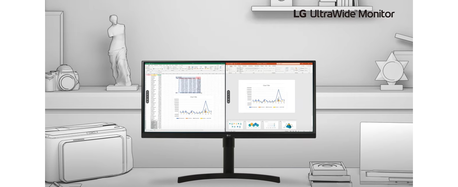 LG 29WL50S - 29 inch UltraWide Full HD IPS Monitor with WFHD