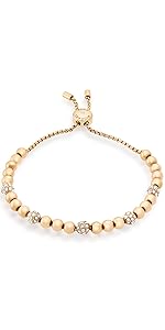 Pave beaded bracelet