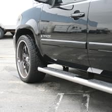 Chevrolet Nerf Bars Side Steps Step Bars Stainless Steel