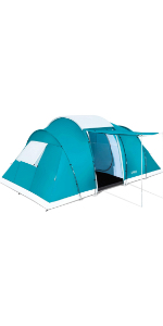 ⭐ BESTWAY 6人用テント pavillo Family Ground 6 Bestway Pavillo Family Ground 6 Tent – TSB Living