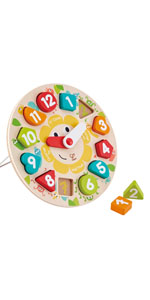 Hape Chunky Clock Puzzle Game