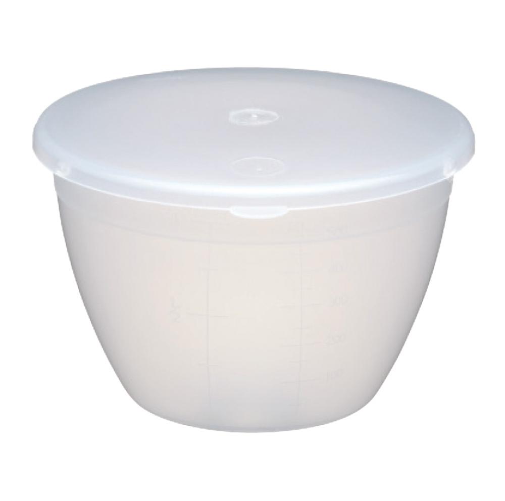 KitchenCraft ExtraSmall Plastic Pudding Basin with Lid, 150 ml (0.25 Pints) Amazon.co.uk