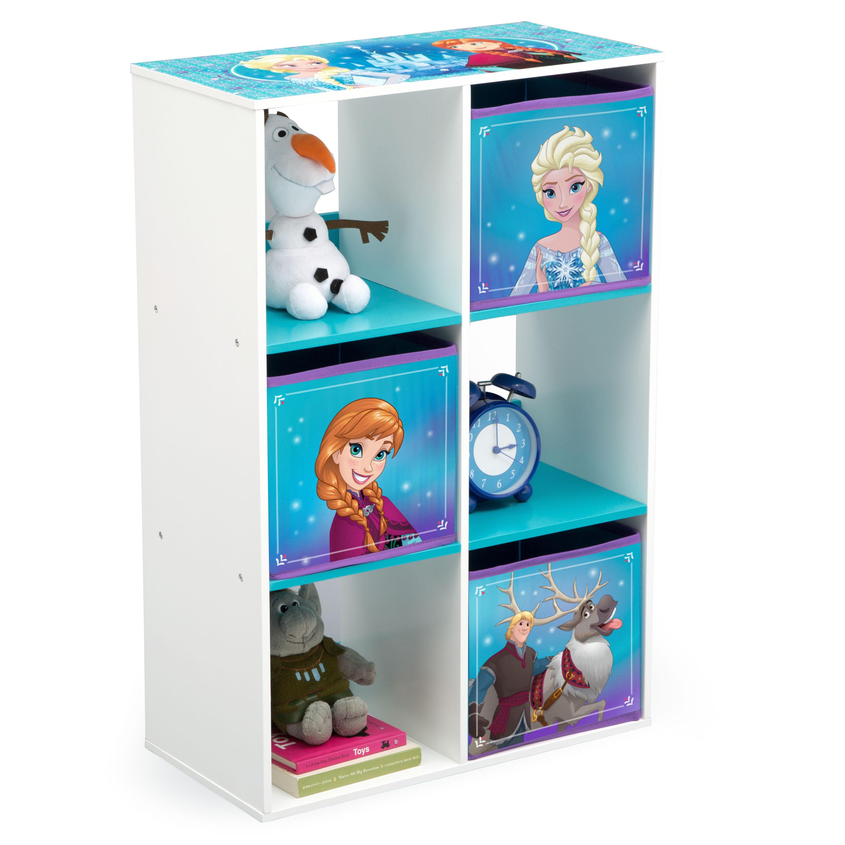 Delta Children 6 Cubby Storage Unit, Disney Frozen Baby