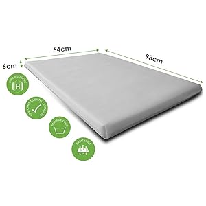 cot mattress 90 x 54