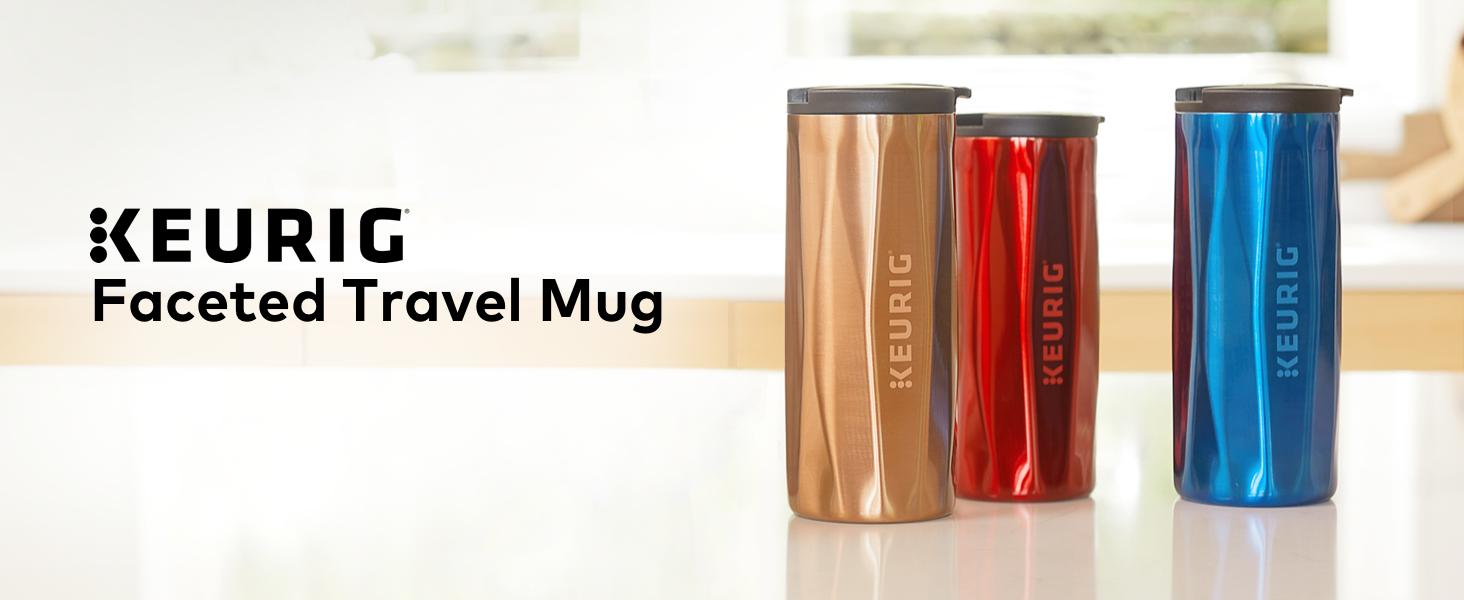 Keurig Coffee Travel Mug, Fits Under Any Keurig KCup Pod