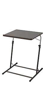 Amazon｜[山善] 昇降式 サイドテーブル 幅55×奥行46-51×高さ60.5-84cm