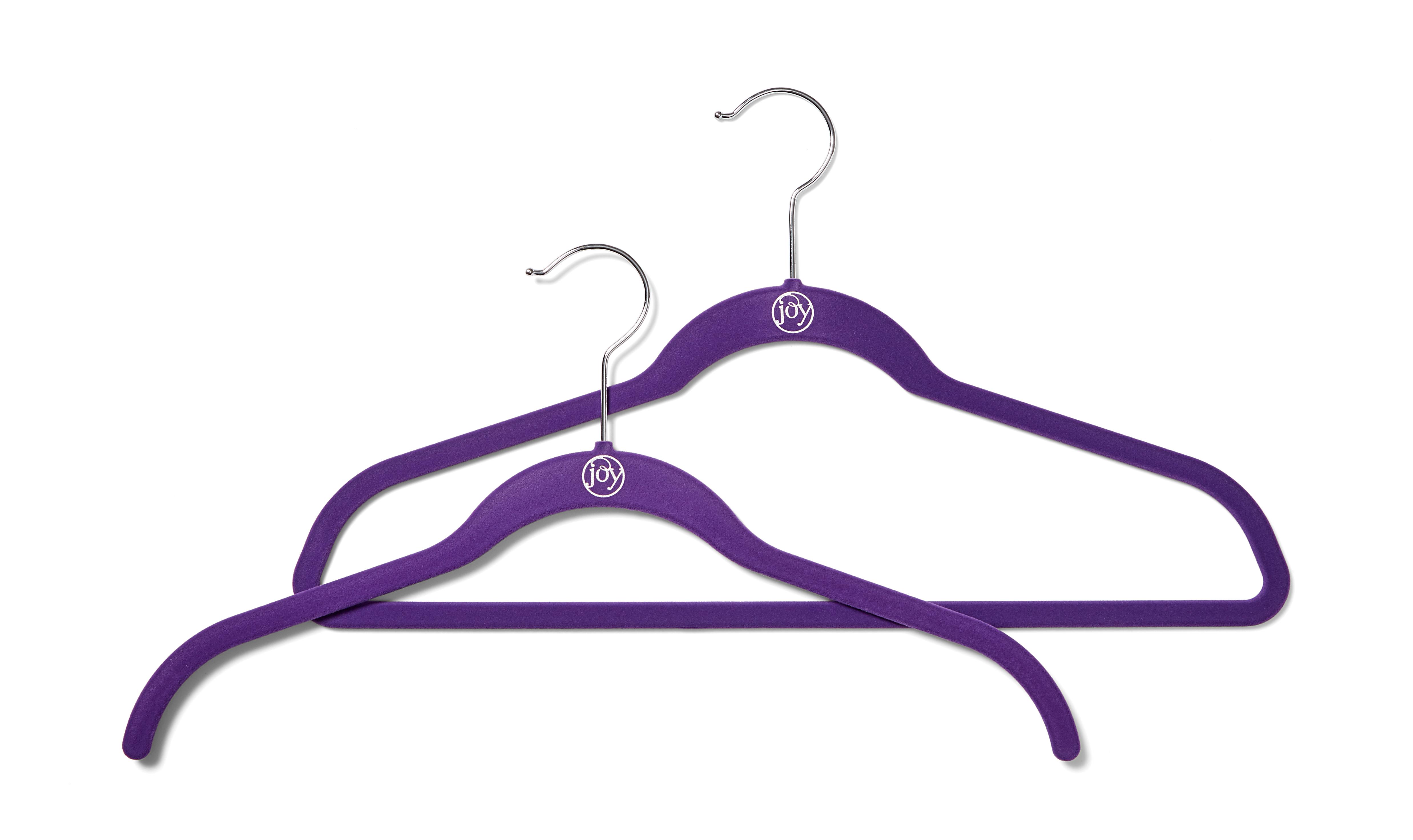 Joy Mangano JHR011000 24 Pk Suit/Shirt Huggable Hangers, White Amazon