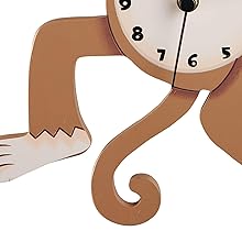 kids clock; kids wall clock; wall clock; childrens clock; childrens wall clock