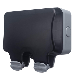 BG Electrical WP22RCD Doppelsteckdose mit Schalter und RCD-Sicherung ...