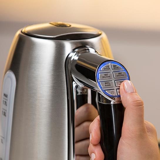 KRUPS BW710D51 1.7L Adjustable Temperature Kettle, Silver Amazon.ca